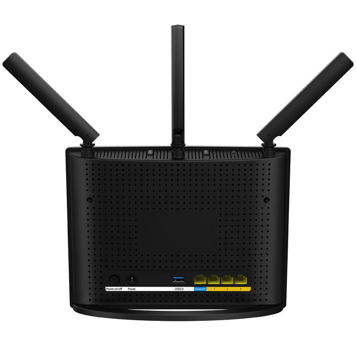 EAN 6932849427189 - Tenda AC15 router inalámbrico Gigabit Ethernet Doble banda (2,4 GHz / 5 GHz) Negro imagen 4