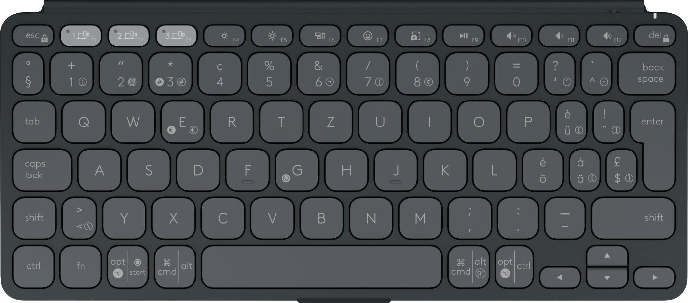 EAN 5099206125766 - Logitech 920-012970 teclado para móvil QWERTZ Suizo Bluetooth Grafito imagen 2