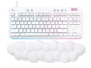 EAN 5099206100817 - Logitech G 920-010675 teclado Juego USB QWERTY Nórdico Blanco imagen 3