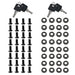 EAN 65030870054 - StarTech.com RK830WALVS armario rack Bastidor de pared Negro imagen 7