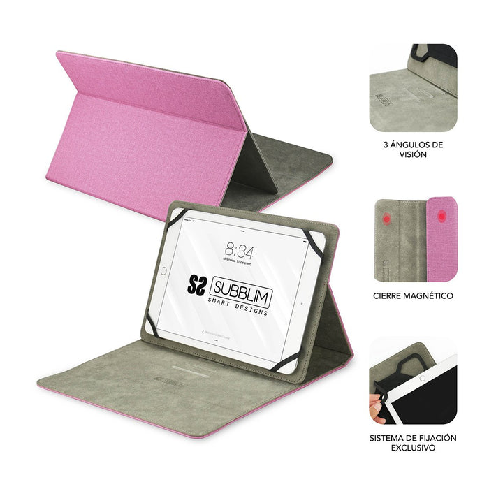 EAN 8436586740818 - SUBBLIM SUB-CUT-1CT003 funda para tablet 25,6 cm (10.1") Folio Rosa imagen 2