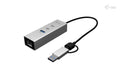 EAN 8595611707834 - i-tec CAMETALG325HUB hub de interfaz USB 3.2 Gen 1 (3.1 Gen 1) Type-A + Type-C 5 Mbit/s Plata imagen 3