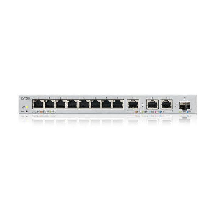 EAN 4718937614271 - Zyxel XGS1250-12 Gestionado 10G Ethernet (100/1000/10000) Gris imagen 2