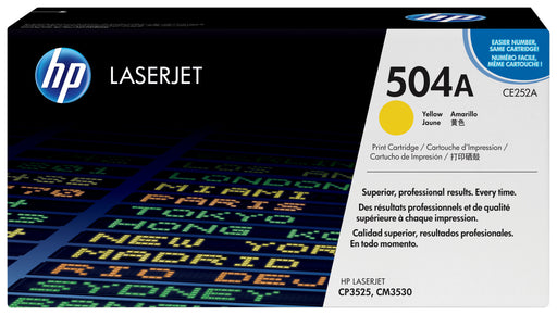 EAN 0883585595716 - HP 504A Yellow Original LaserJet Toner Cartridge cartucho de tóner 1 pieza(s) imagen 2