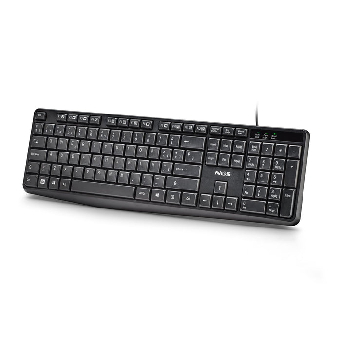 EAN 8435430626469 - NGS FUNKY V4 (QUERTY, ES) teclado Hogar / Oficina USB QWERTY Español Negro imagen 2