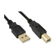 EAN 4043718055050 - Microconnect USBAB5G cable USB USB 2.0 5 m USB A USB B Negro imagen 1
