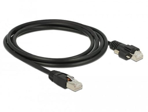 EAN 4043619856688 - DeLOCK 85668 cable de red Negro 2 m Cat6 S/FTP (S-STP) imagen 1