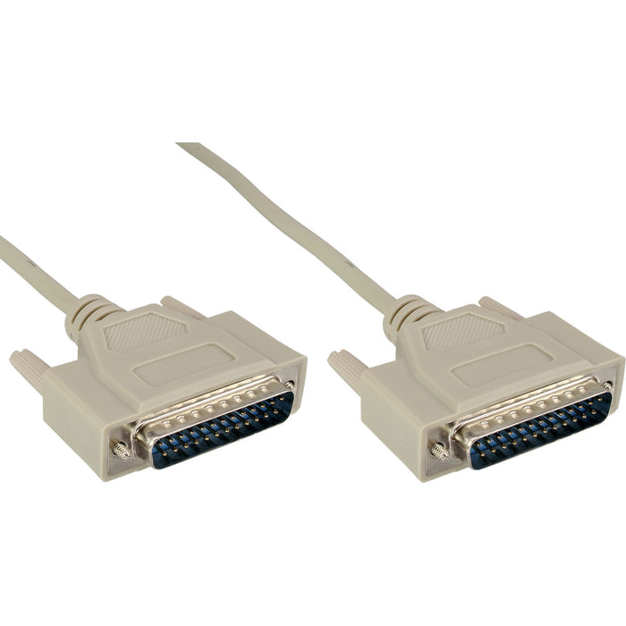 EAN 4043718040674 - InLine 11119M cable de serie Beige 10 m DB25M imagen 1