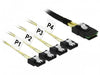 EAN 4043619857319 - DeLOCK 85731 cable Serial Attached SCSI (SAS) 1 m Negro, Verde imagen 1