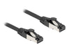 EAN 4043619805662 - DeLOCK 80566 cable de red Negro 0,25 m Cat8.1 S/FTP (S-STP) imagen 1