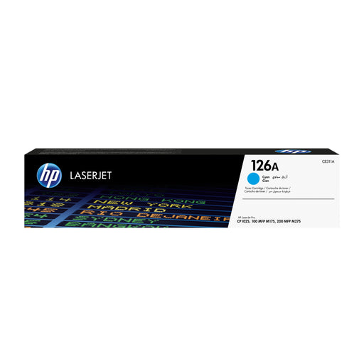 EAN 0884962161135 - HP 126A Cyan Original LaserJet Toner Cartridge cartucho de tóner 1 pieza(s) imagen 1