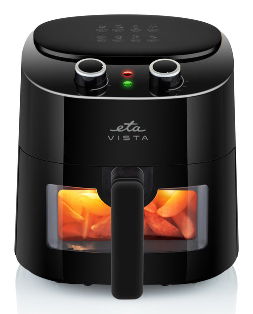 EAN 8590393343706 - Eta Vista Sencillo 4,3 L Independiente 1300 W Freidora de aire caliente Negro imagen 1