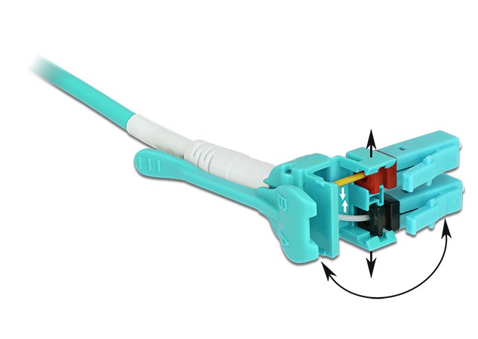 EAN 4043619851317 - DeLOCK 85131 Cable de fibra óptica e InfiniBand 10 m LC Azul imagen 2