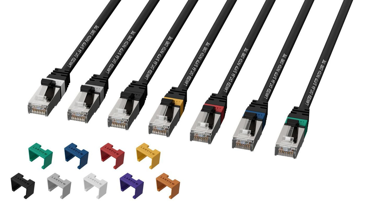 EAN 5715063273401 - Lanview LV-SFTP6A30B cable de red Negro 30 m S/FTP (S-STP) imagen 3