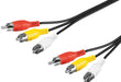 EAN 4040849503818 - Goobay 50381 cable de vídeo compuesto 2 m 3 x RCA Rojo, Blanco, Amarillo imagen 1