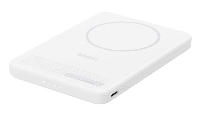 EAN 745883936342 - Belkin BPD011hqWH 5000 mAh Cargador inalámbrico Blanco imagen 3