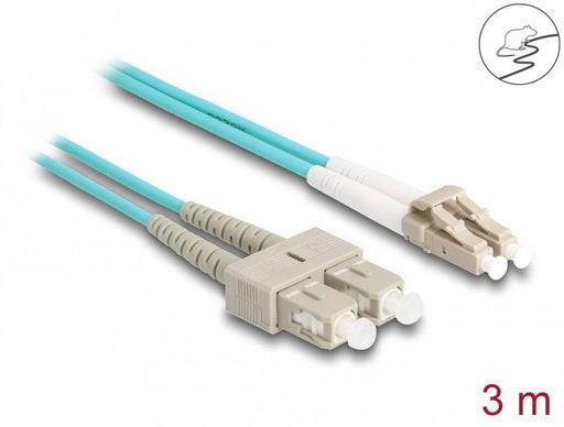 EAN 4043619879120 - DeLOCK 87912 Cable de fibra óptica e InfiniBand Color aguamarina imagen 2
