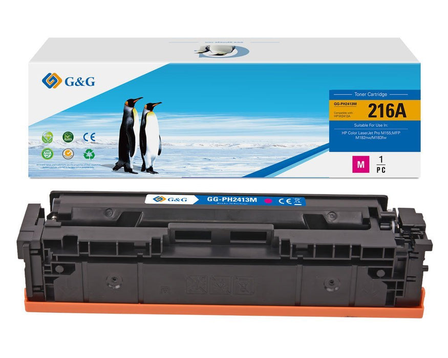 EAN 6941784756162 - G&G 21443 cartucho de tóner 1 pieza(s) Compatible Magenta imagen 1