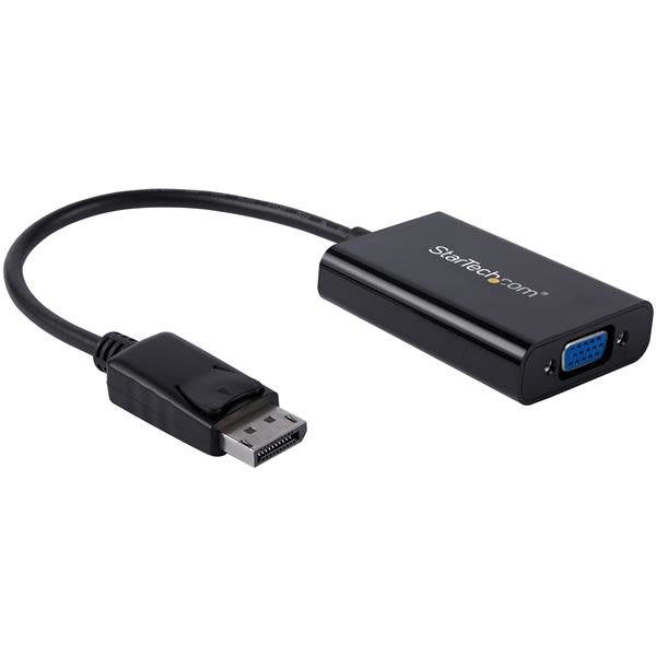 EAN 0065030861557 - StarTech.com DP2VGAA adaptador de cable de vídeo 0,184 m Negro imagen 1