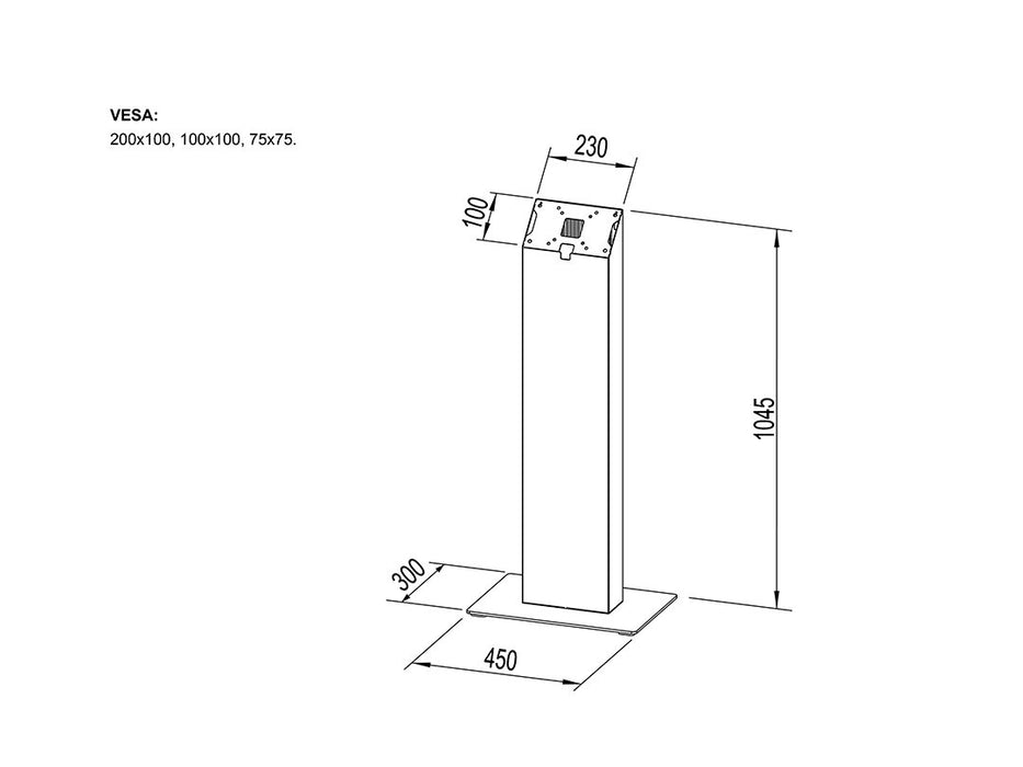 EAN 7350105215179 - Multibrackets 5179 soporte para pantalla de señalización 81,3 cm (32") Negro imagen 6