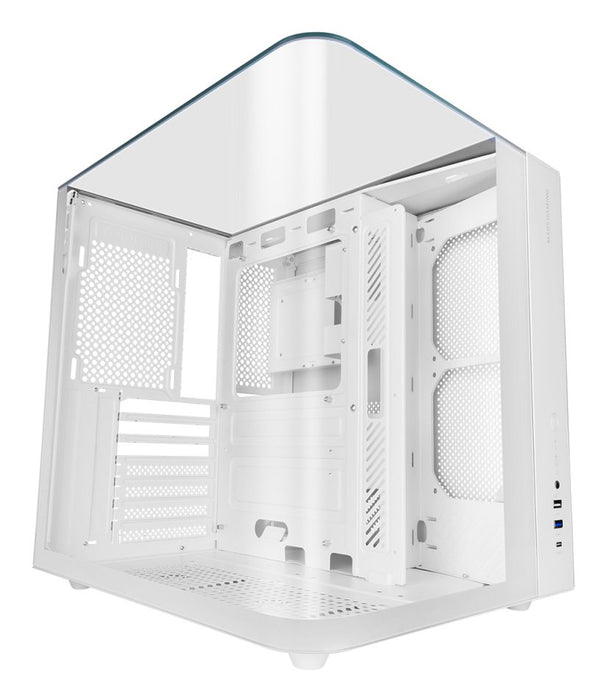 EAN 8435693113416 - Mars Gaming MC-INFINIOLITEW Midi Tower Blanco imagen 3