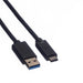 EAN 7630049619852 - ROLINE GREEN 11.44.9010-20 cable USB USB 3.2 Gen 1 (3.1 Gen 1) 0,5 m USB A USB C Negro imagen 3