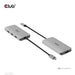 EAN 8719214472375 - CLUB3D CSV-1547 hub de interfaz USB 3.2 Gen 2 (3.1 Gen 2) Type-C 10000 Mbit/s Negro, Plata imagen 3