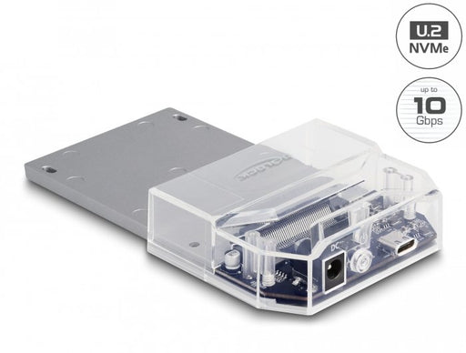EAN 4043619633685 - DeLOCK 63368 base de conexión para disco duro USB 3.2 Gen 2 (3.1 Gen 2) Type-C Negro imagen 2