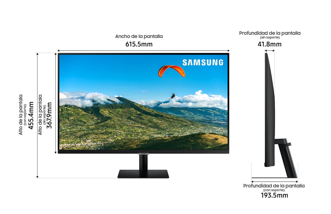 EAN 8806092182141 - Samsung S27AM500NR pantalla para PC 68,6 cm (27") 1920 x 1080 Pixeles Full HD LCD Negro imagen 5