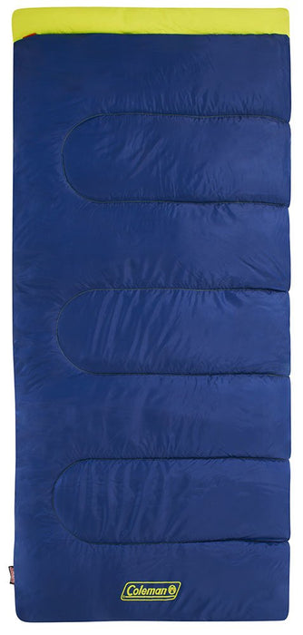 EAN 3138522081591 - Coleman Heaton Peak 220 Adulto Saco de dormir rectangular Algodón, Poliéster Azul, Amarillo imagen 1