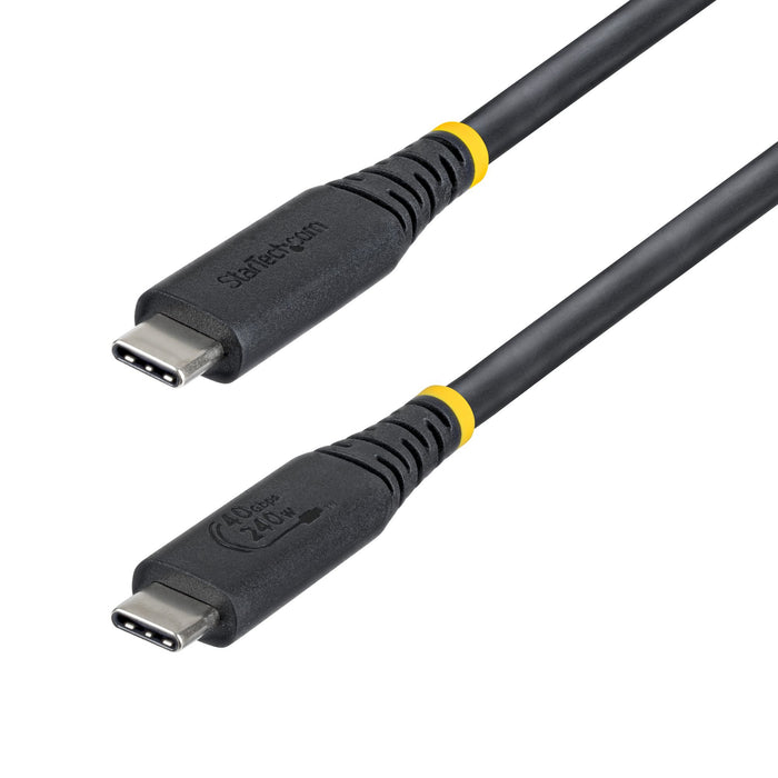 EAN 0065030919753 - StarTech.com CC50CM40GUSB4TP cable USB USB4 Gen 3x2 0,5 m USB C 40 Gbit/s imagen 1