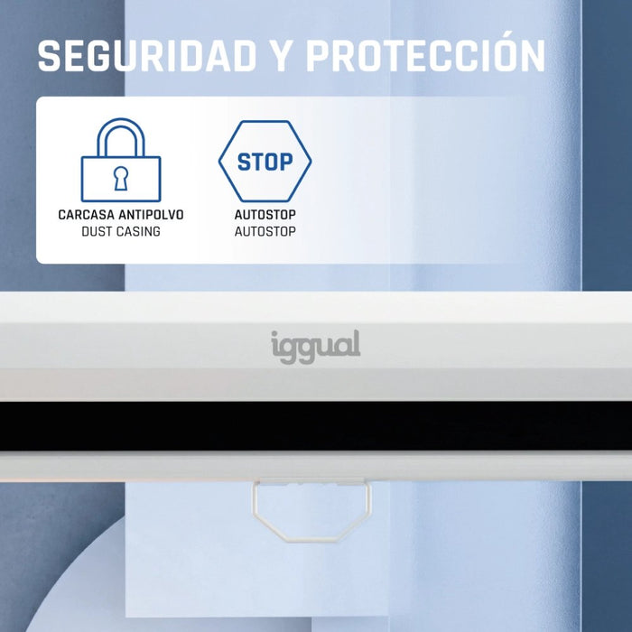 EAN 8435364308486 - iggual PSIMS200 pantalla de proyección 2,82 m (111") 1:1 imagen 14