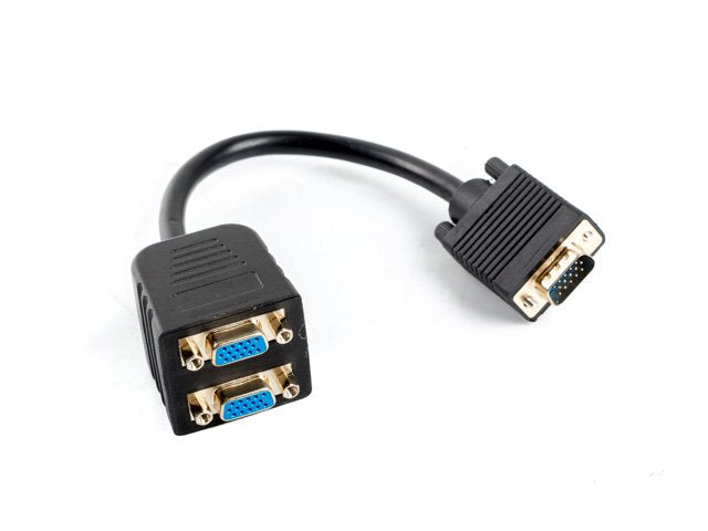 EAN 5901969408836 - Lanberg AD-0020-BK cable VGA 0,2 m VGA (D-Sub) 2 x VGA (D-Sub) Negro imagen 1