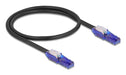 EAN 4043619809257 - DeLOCK 80925 cable de red Negro, Violeta 0,5 m Cat6 U/UTP (UTP) imagen 1