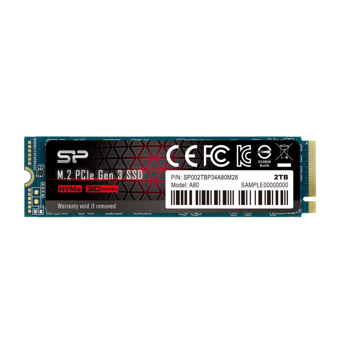 EAN 4713436127147 - Silicon Power P34A80 2 TB M.2 PCI Express 3.0 NVMe SLC imagen 1
