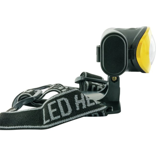 EAN 4004005030297 - Schwaiger WLED 40 Negro, Amarillo Linterna con cinta para cabeza COB LED imagen 3