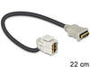 EAN 4043619863266 - DeLOCK HDMI - HDMI, 0.22m cable HDMI 0,22 m HDMI tipo A (Estándar) Negro imagen 1