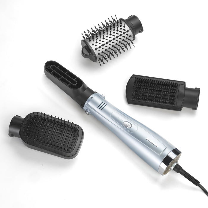 EAN 3030050179880 - BaByliss Hydro-Fusion Hydro Fusion Smooth & Shape Cepillo de aire caliente Caliente Gris, Plata 1000 W 2, imagen 8