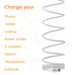 EAN 8719214473617 - CLUB3D CLUB 3D USB-C Magnetic-Coil Cable White cable USB 2 m USB C Blanco imagen 2