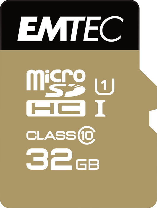 EAN 3126170142269 - Emtec microSD Class10 Gold+ 32GB MicroSDHC Clase 10 imagen 1
