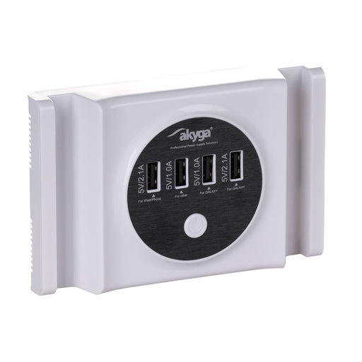 EAN 5901720132963 - Akyga AK-TB-05 adaptador e inversor de corriente Interior Blanco imagen 2