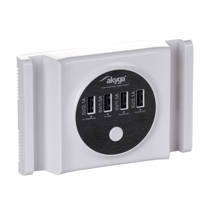 EAN 5901720132963 - Akyga AK-TB-05 adaptador e inversor de corriente Interior Blanco imagen 2