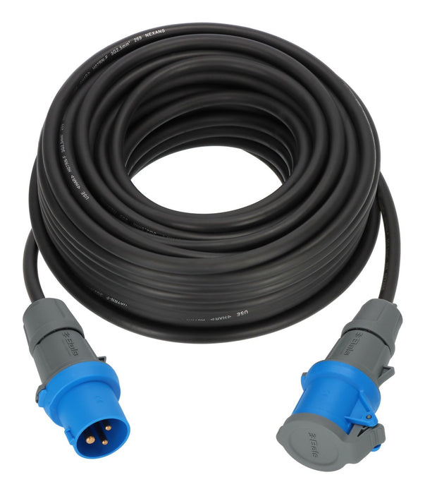 EAN 4007123701162 - Brennenstuhl 1168650625 base múltiple 25 m 1 salidas AC Exterior Negro, Azul imagen 1