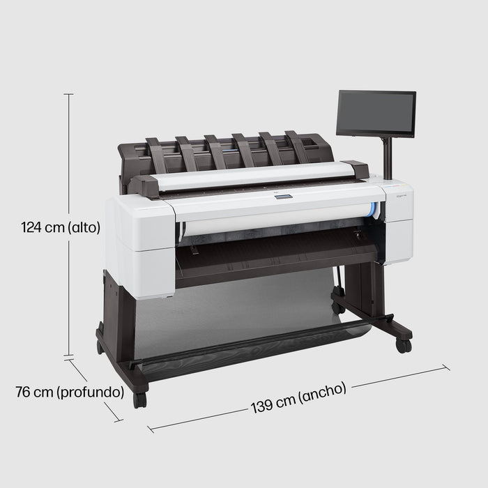 EAN 0193808346248 - HP Designjet T2600 36-in PostScript Multifunction Printer impresora de gran formato Inyección de tinta té imagen 15