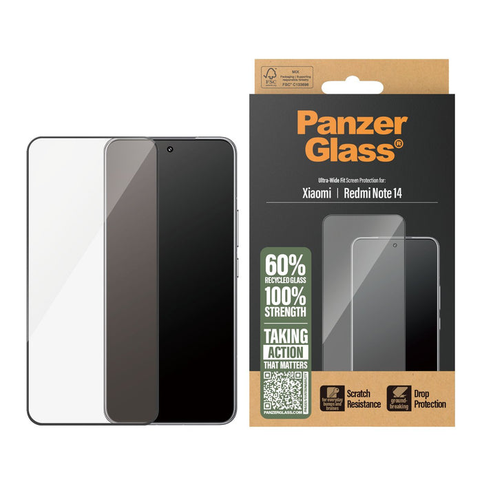 EAN 5715685021725 - PanzerGlass ® Screen Protector Xiaomi Redmi Note 14 | Ultra-Wide Fit Protector de pantalla 1 pieza(s) imagen 2