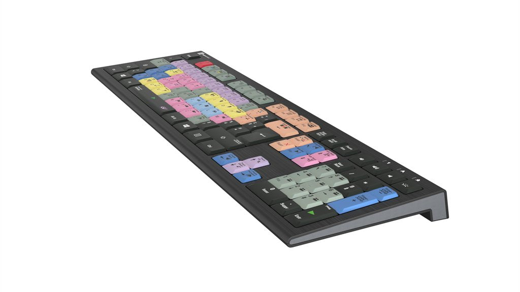 EAN 5707795019150 - Logickeyboard LKB-EDIUS-A2PC-FR teclado Universal USB AZERTY Francés Negro imagen 2