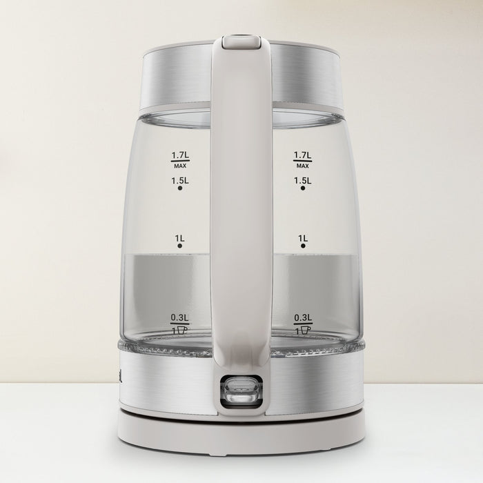 EAN 3045387293871 - Tefal Glass Kettle KI605B30 tetera eléctrica 1,7 L 2200 W Gris, Plata, Transparente imagen 4