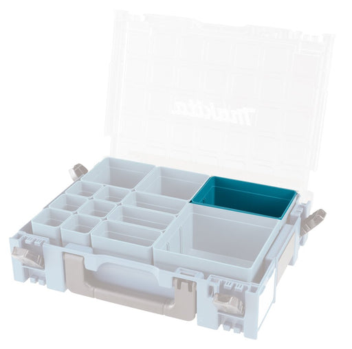 EAN 0088381590075 - Makita 191X96-7 caja de almacenaje Rectangular Plástico Turquesa imagen 2