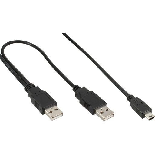 EAN 4043718092352 - InLine 33107X cable USB 1 m Mini-USB B 0,48 Gbit/s Negro imagen 1