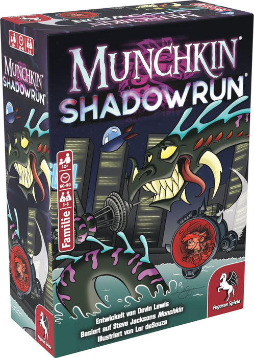 EAN 4250231741692 - Pegasus Munchkin Shadowrun 90 min Juego De Cartas Familia imagen 1